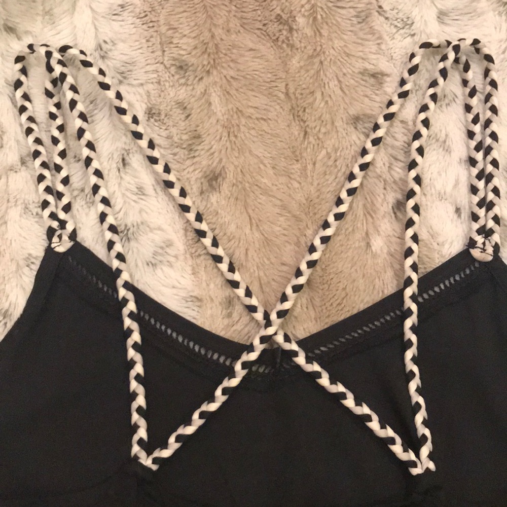 Black Rope Racerback Cami - Picture 3 of 3